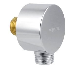 Шланговое подсоединение Aquatek AQ2454CR хром